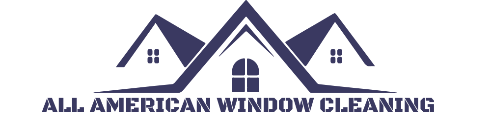 All American Window Cleaning Logo Blue